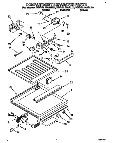 Compartment separator