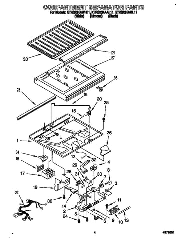 Compartment separator