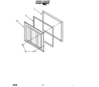 Roper RH0500RAW00 door diagram