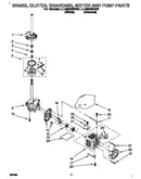 Brake, clutch, gearcase, motor and pump