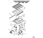 Whirlpool 8ET18ZKXBW00 compartment separator diagram