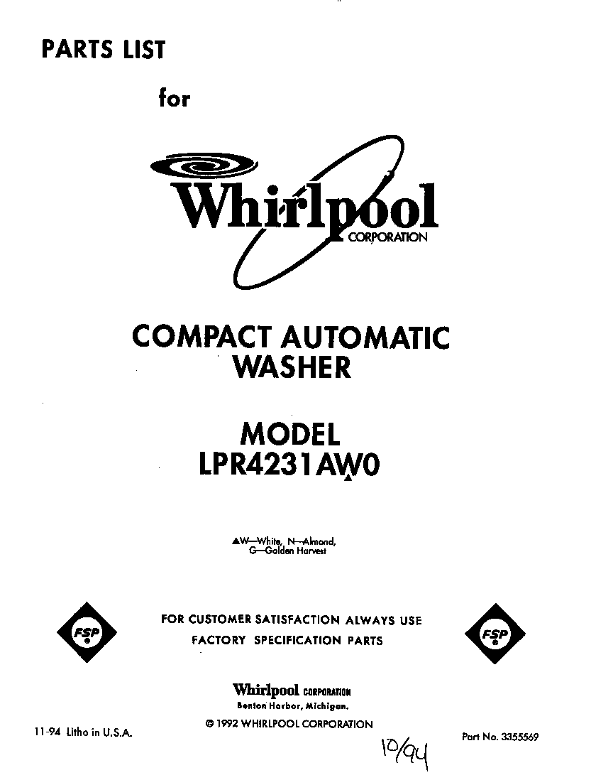 Front cover