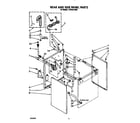 Whirlpool LPR4231AG0 rear and side panel diagram