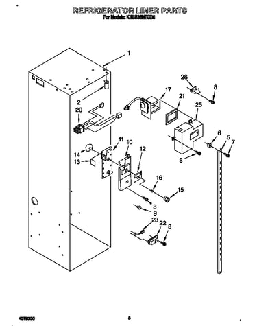Refrigerator liner