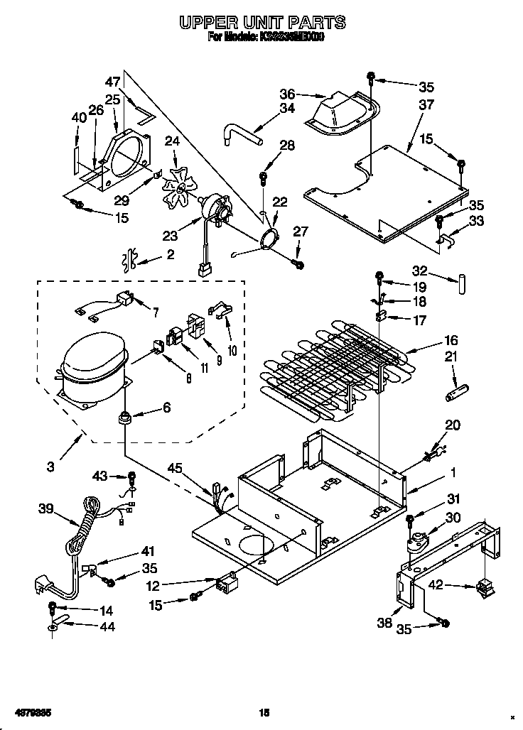 Upper unit