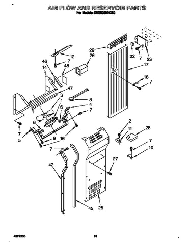 Air flow and reservoir
