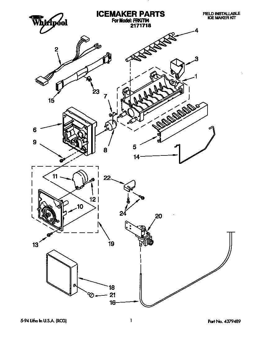 Icemaker assembly