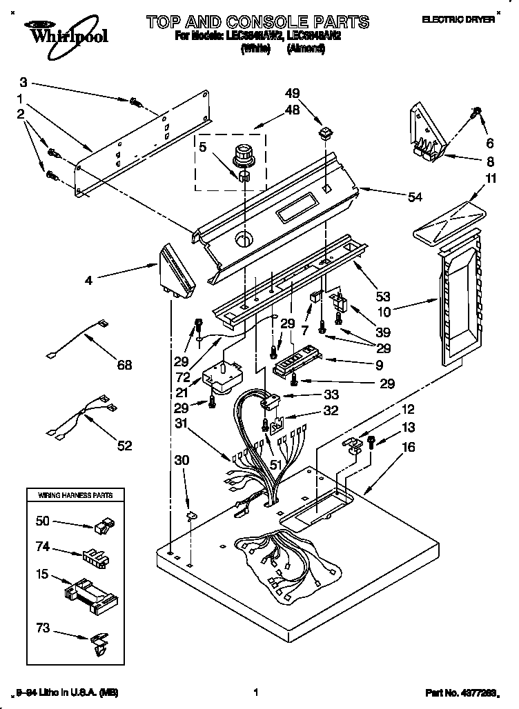 Top and console