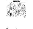 Whirlpool LEC6848AW2 bulkhead diagram