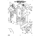 Whirlpool CE2950XYG1 cabinet diagram