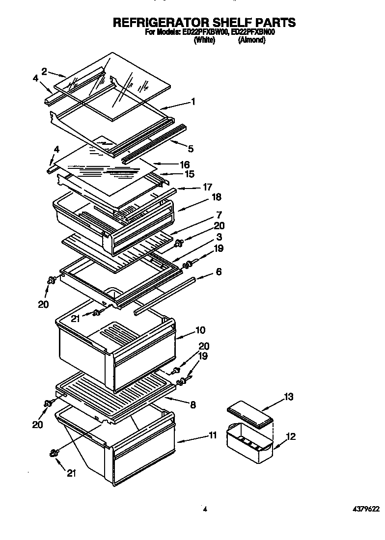 Refrigerator shelf