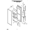 Whirlpool ED22PFXBN00 refrigerator door diagram
