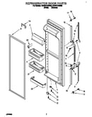 Refrigerator door