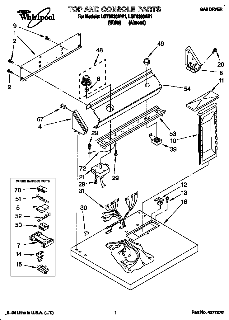 Top and console