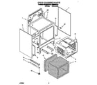 KitchenAid KERI500YWH0 oven chassis diagram