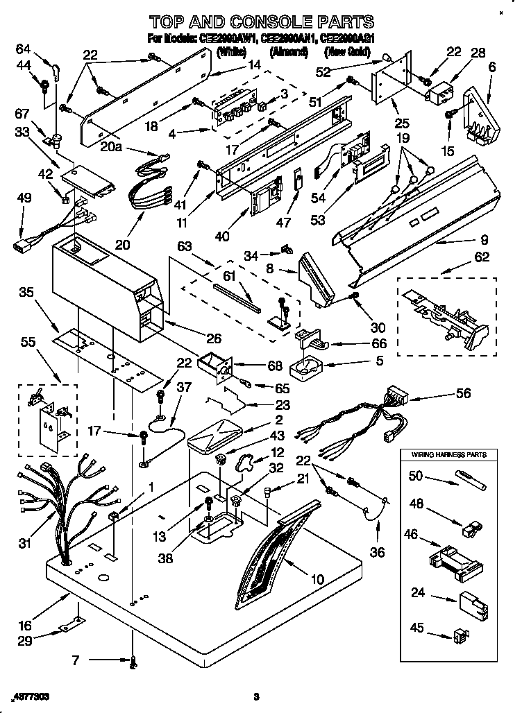 TOP AND CONSOLE