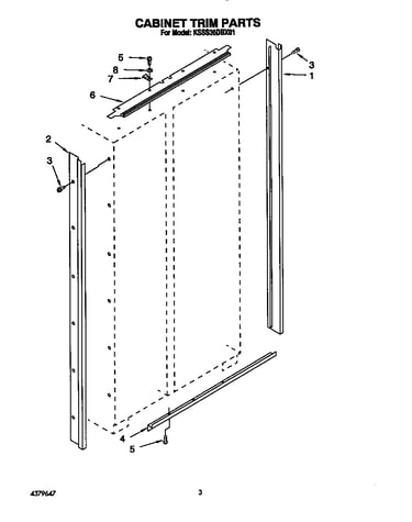 Cabinet trim