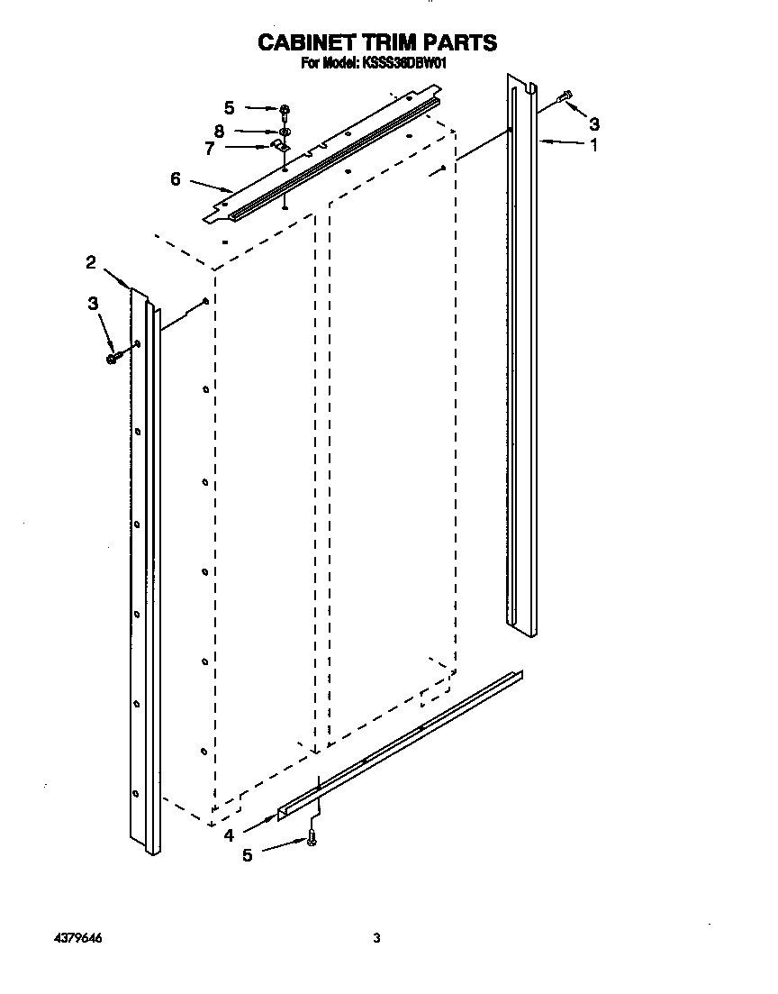 Cabinet trim