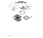 KitchenAid KERC500YBL1 oven diagram
