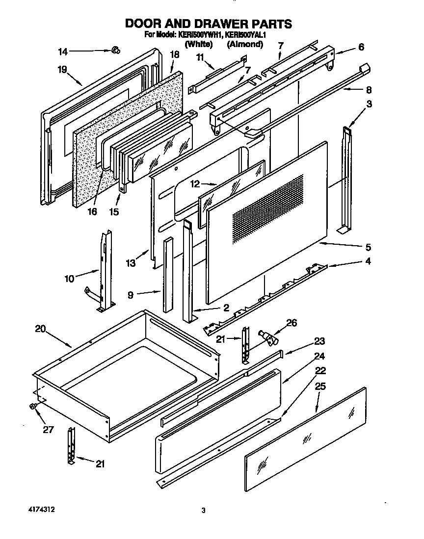 DOOR AND DRAWER