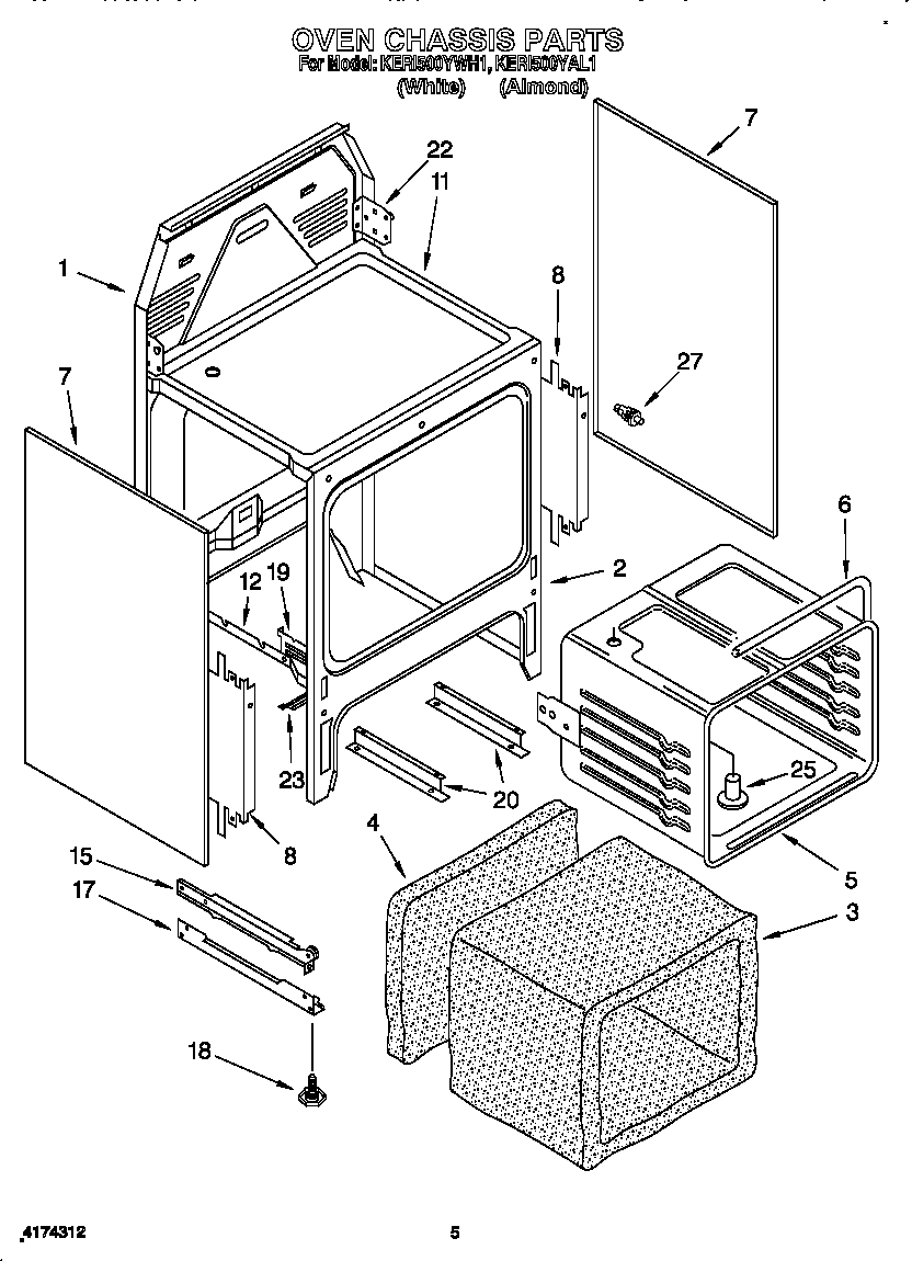 OVEN CHASSIS