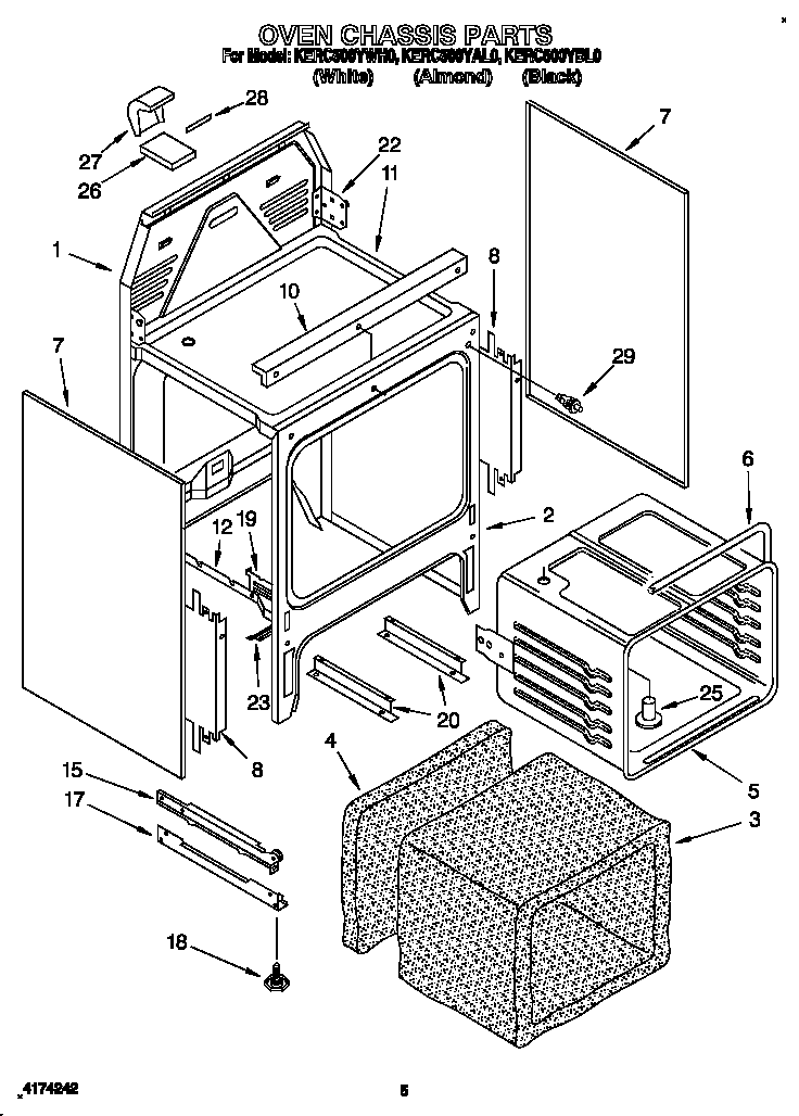 Oven chassis