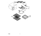 KitchenAid KERC500YWH0 oven diagram