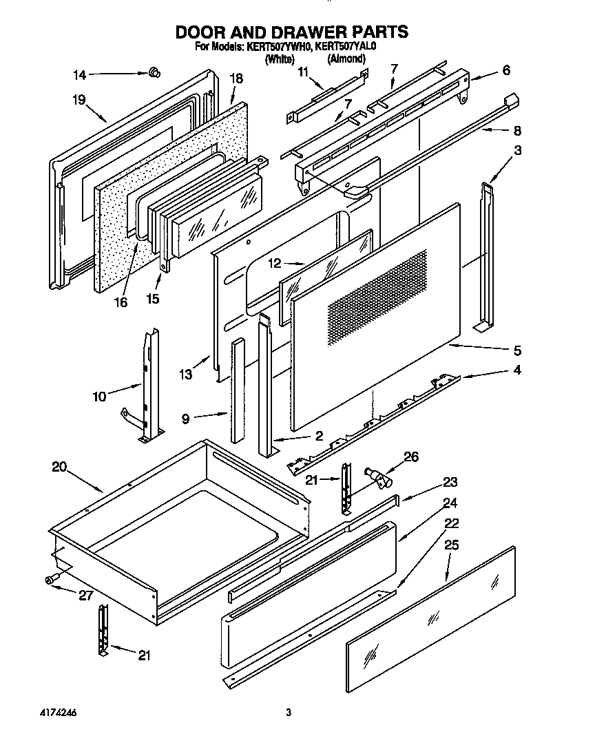 DOOR AND DRAWER