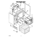 KitchenAid KERT507YAL0 oven chassis diagram