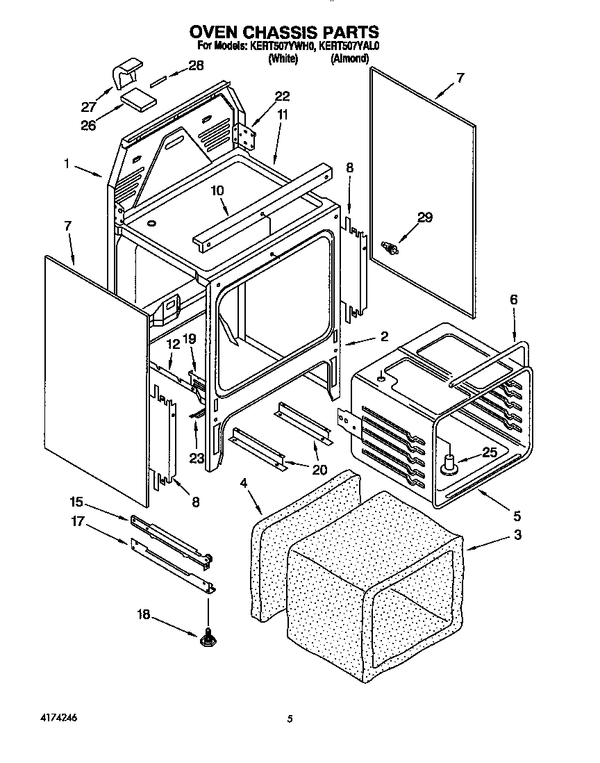 Oven chassis