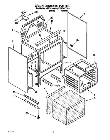 Oven chassis