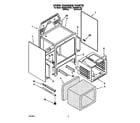 KitchenAid KERS507YWH1 oven chassis diagram