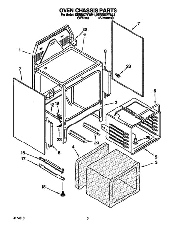 Oven chassis