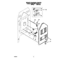 KitchenAid KERS507YWH1 rear chassis diagram