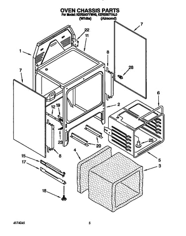 Oven chassis