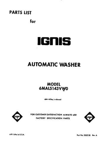 Front cover