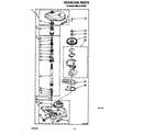 Whirlpool 6MAL5143VW0 gearcase diagram