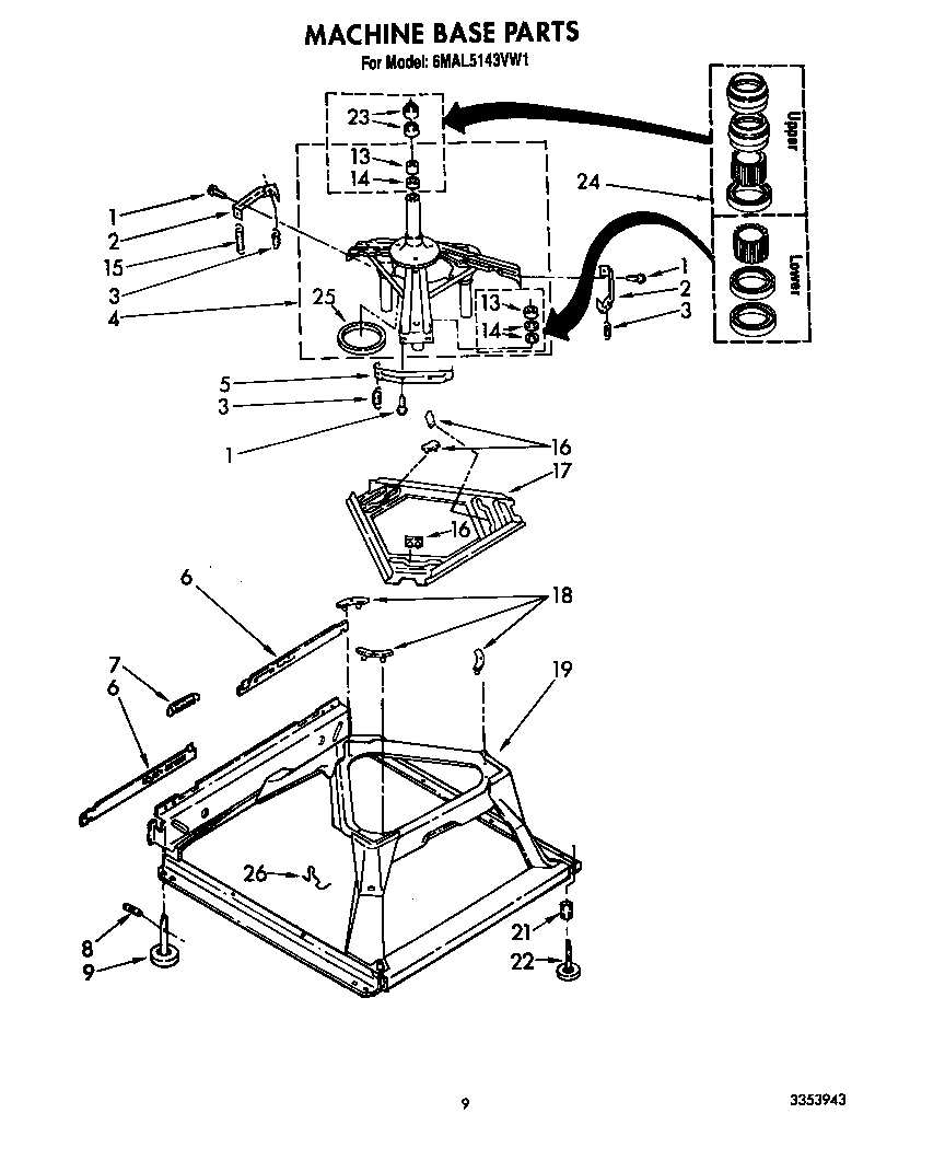 Machine base