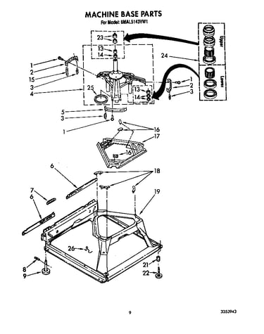 Machine base