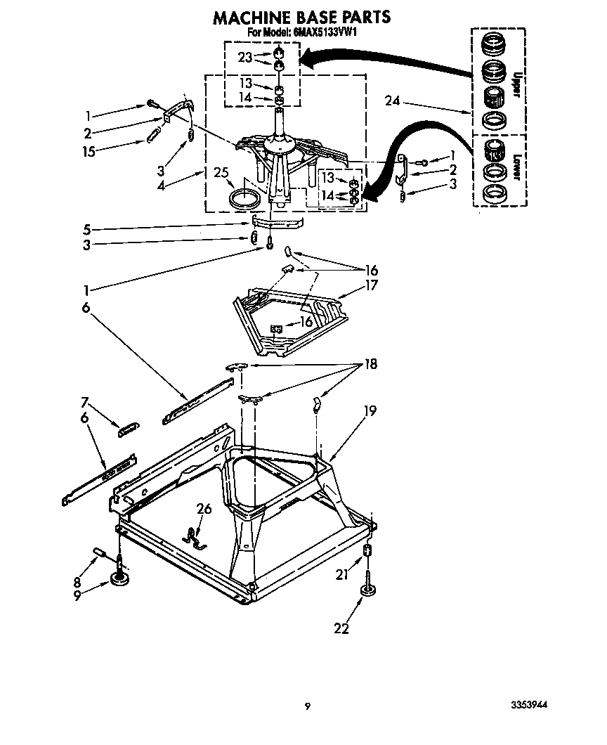 Machine base