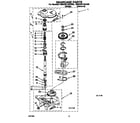 Whirlpool 6MAX5143AN0 gearcase diagram