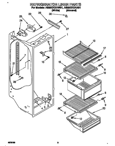 Refrigerator liner
