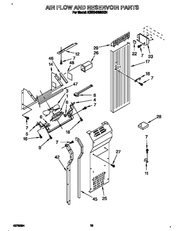 Air flow and reservoir