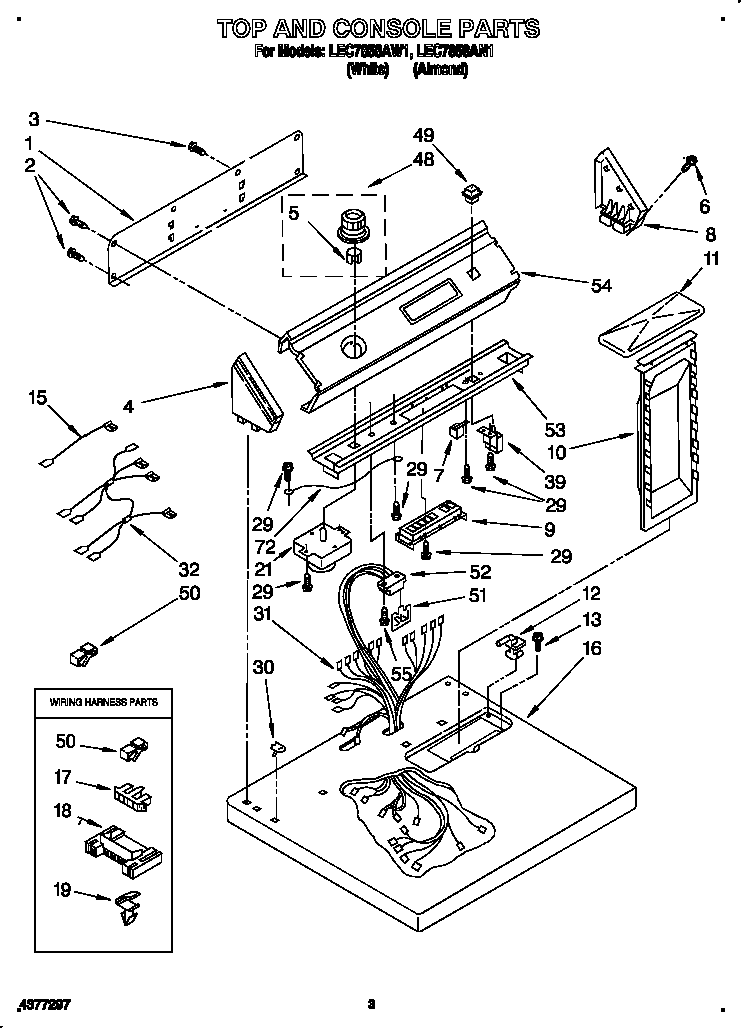 TOP AND CONSOLE