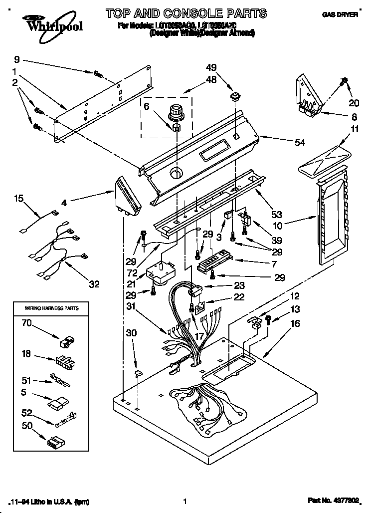 Top and console