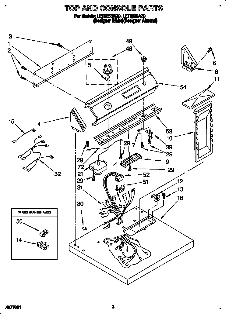 Top and console