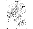 Roper WU3056Y1 tub assembly diagram