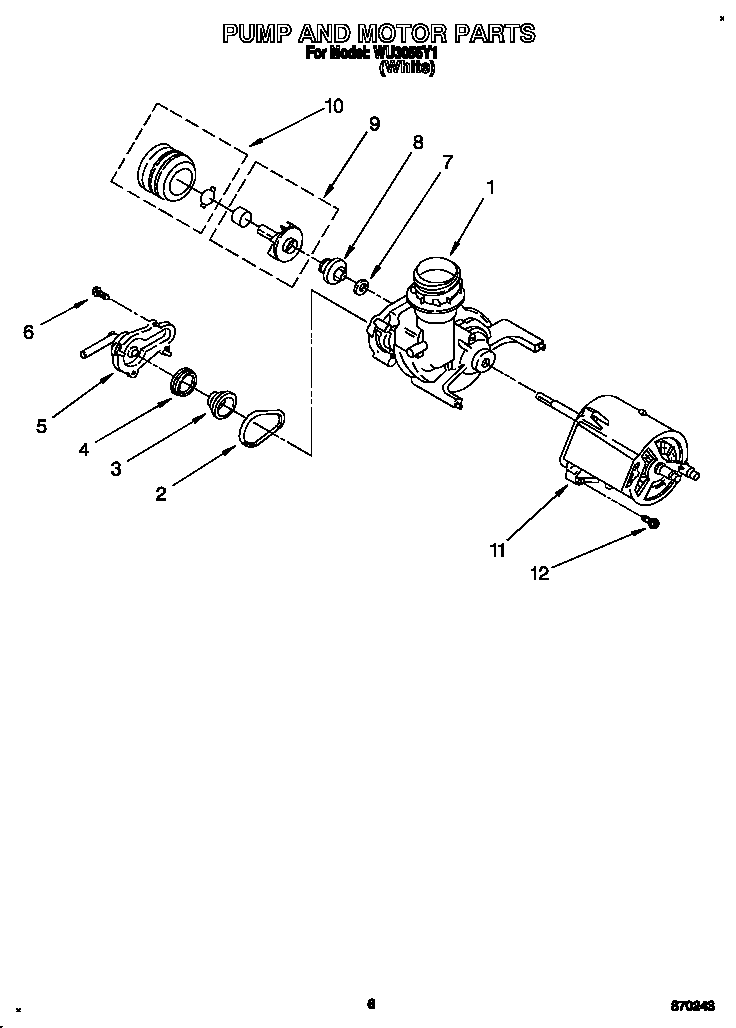 PUMP AND MOTOR