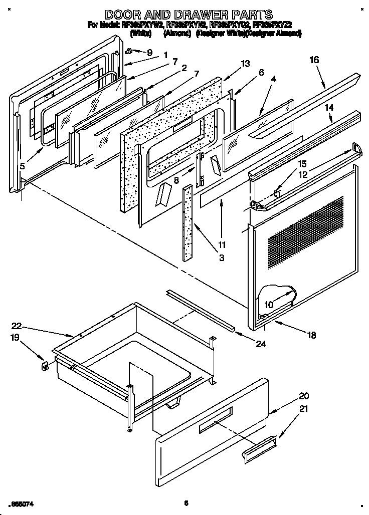 Door and drawer
