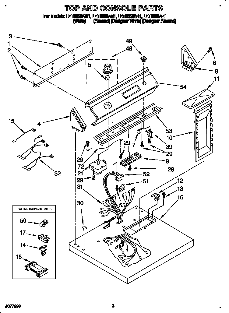 Top and console